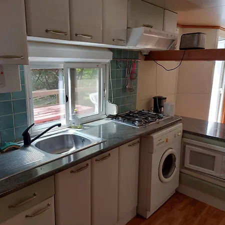 Camping L'Enclave Mobil-Home Estavar Esterno foto
