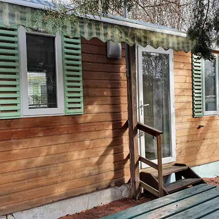 Camping L'Enclave Mobil-Home Estavar Esterno foto
