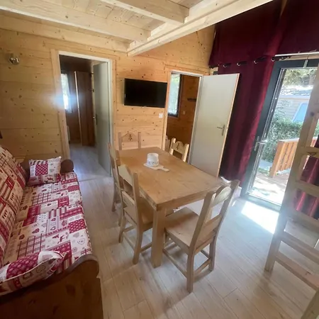 Camping L'Enclave Mobil-Home Estavar Esterno foto