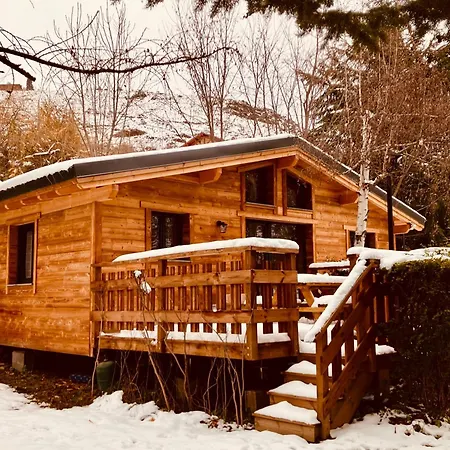 Camping L'Enclave Mobil-Home Estavar Esterno foto